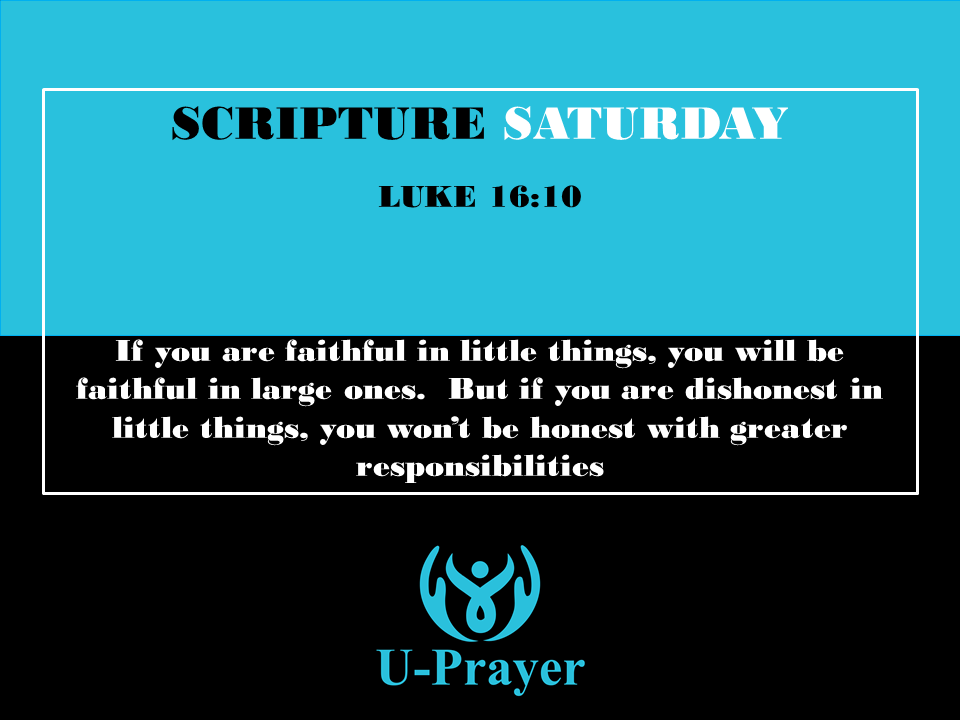 , Scripture Saturday &#8211; 7/25/20